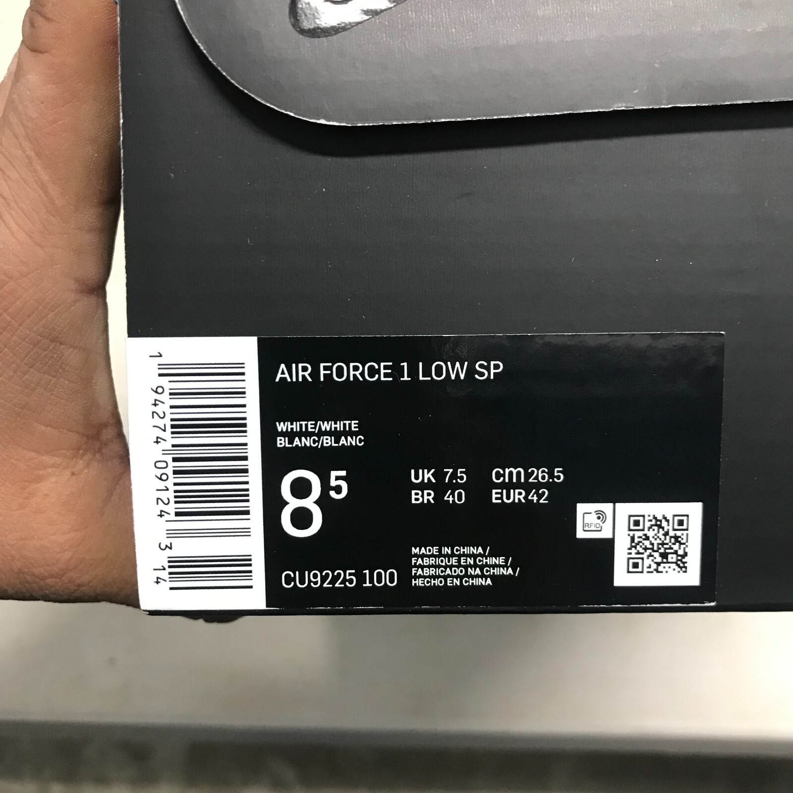 Supreme Nike Air Force 1 Low Sneakers - photo 2