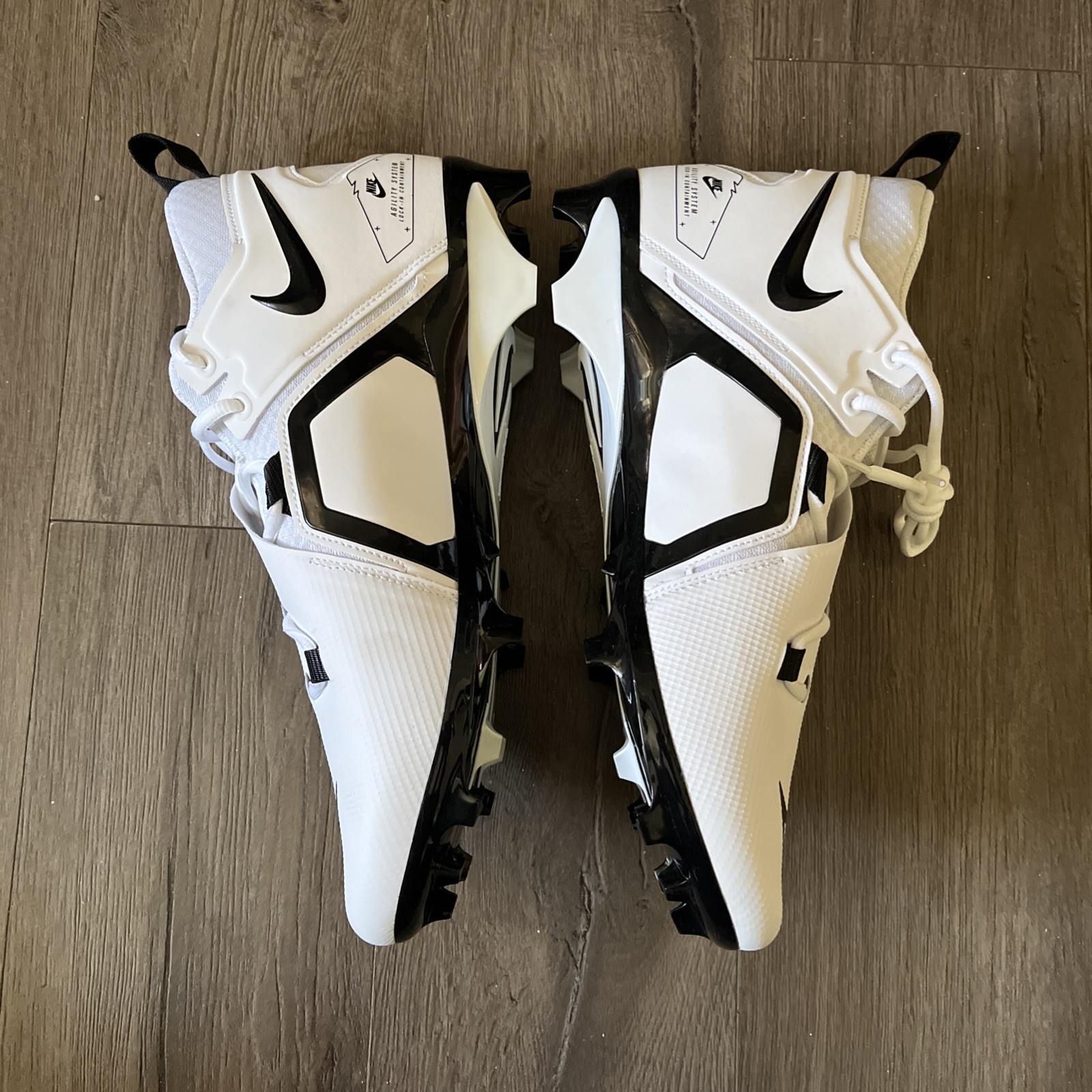 Nike Alpha Menace Pro 3 WD SMU P Cleats OSU DH3292-100 - photo 2