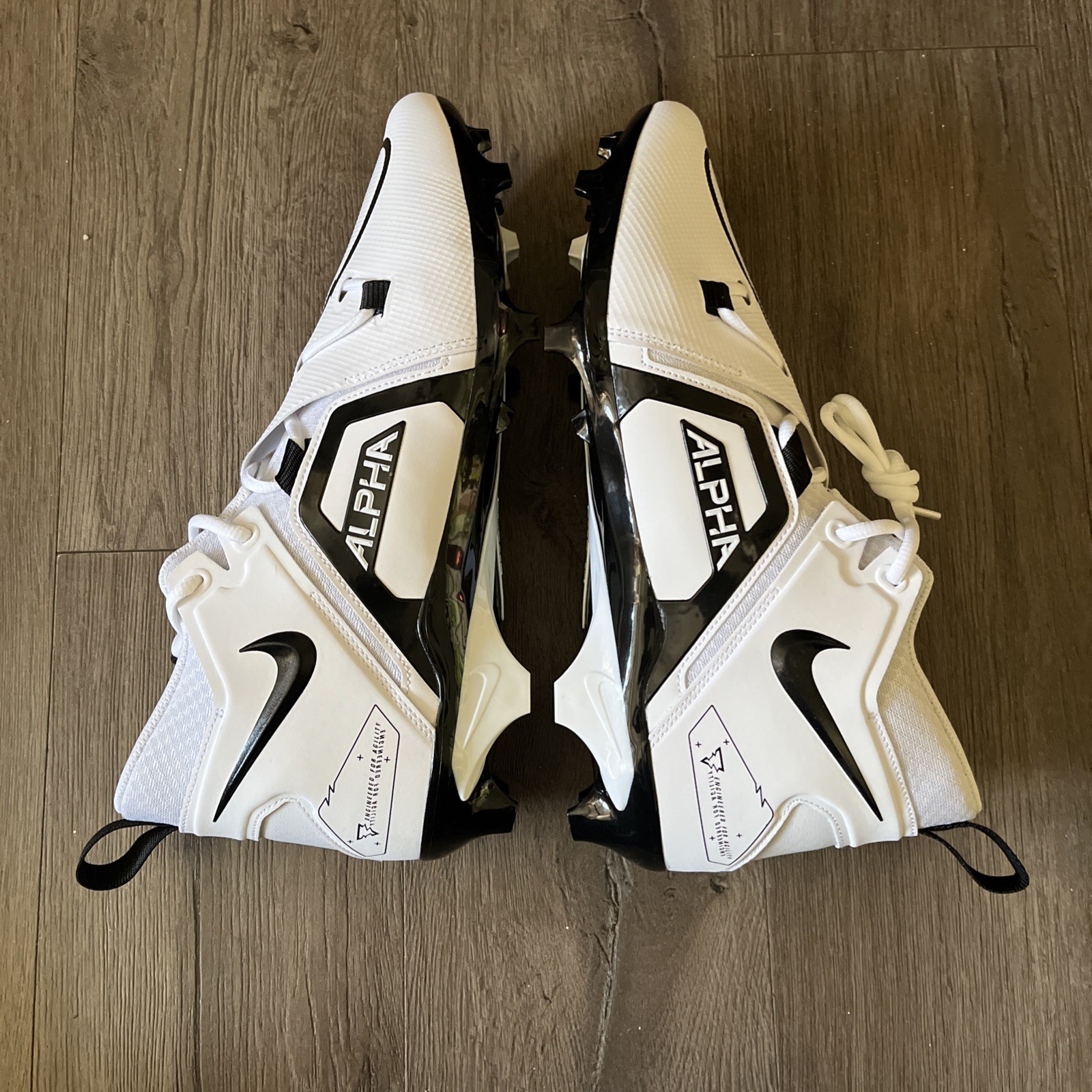 Nike Alpha Menace Pro 3 WD SMU P Cleats OSU DH3292-100 - photo 3