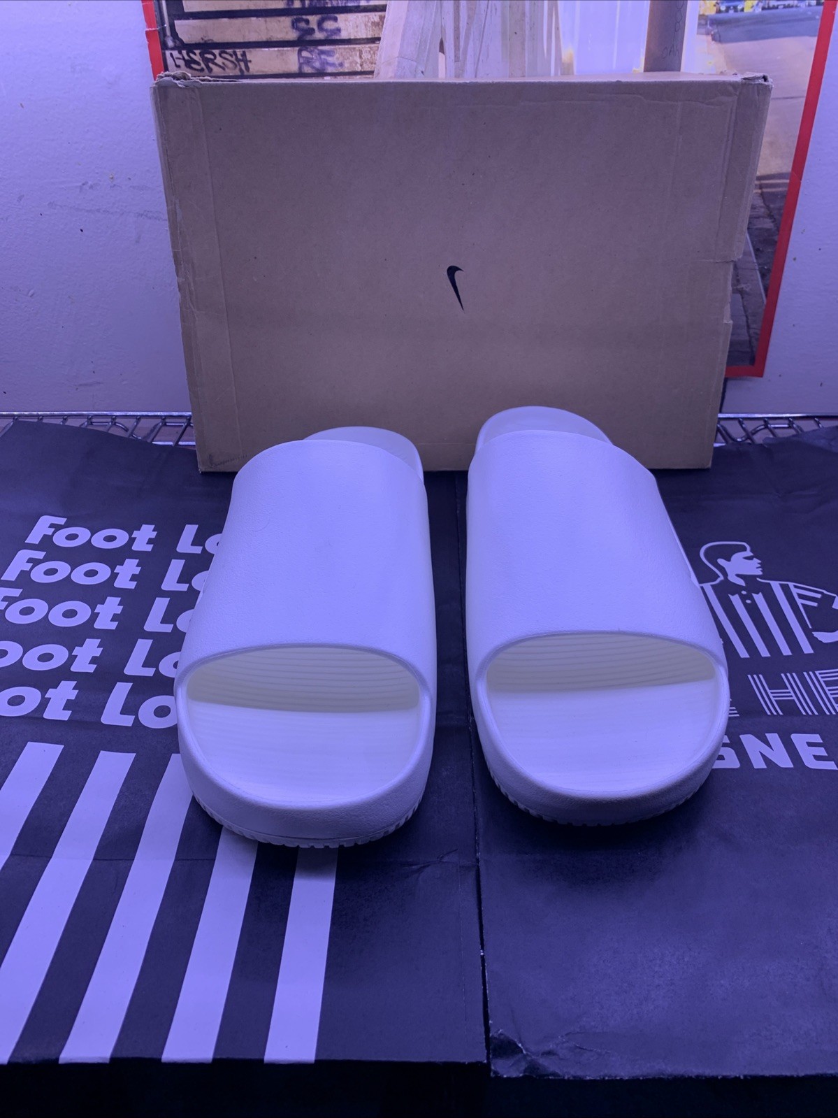 New Men's Nike Calm Slide Sail/Sail Size 13 (W 14.5) - photo 5
