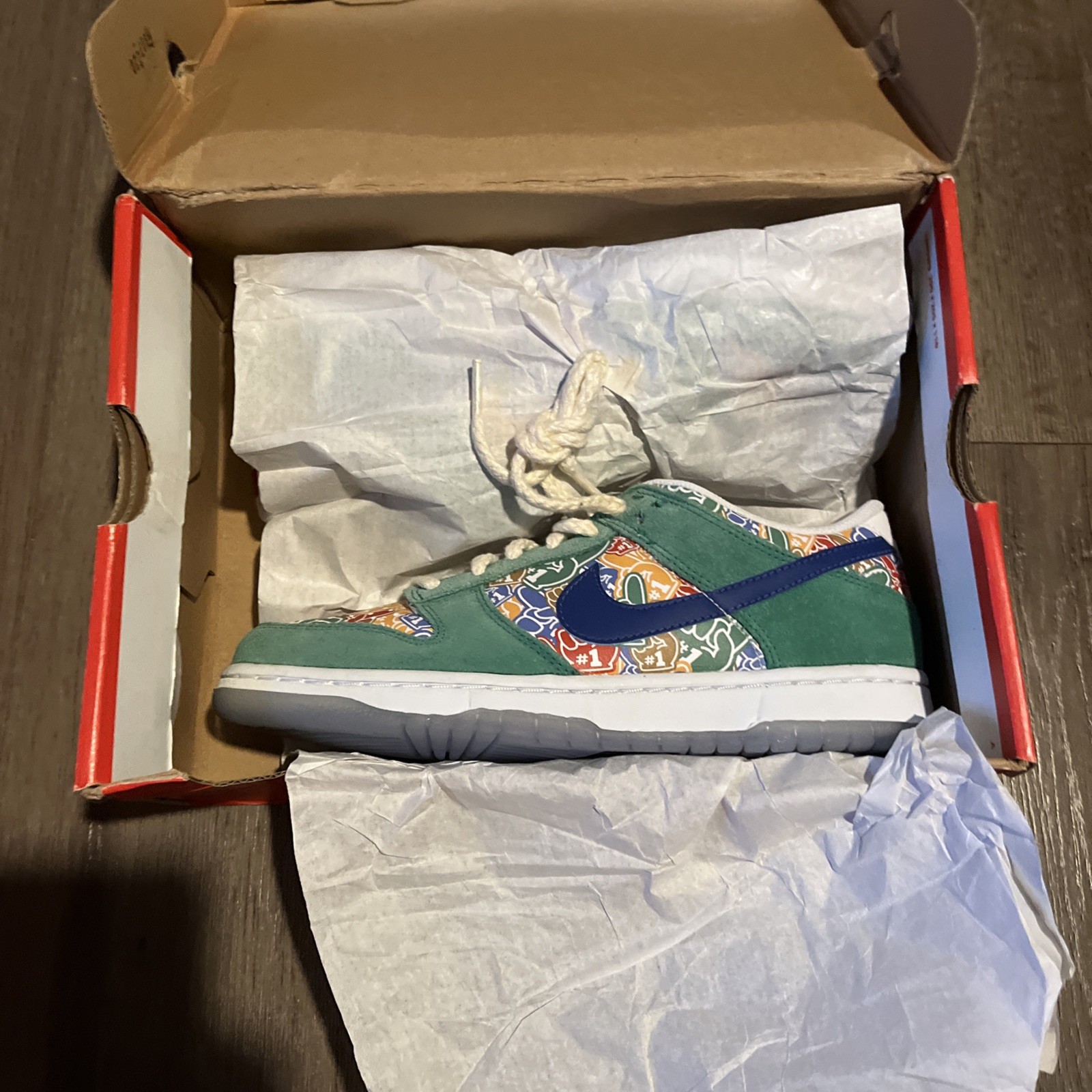 Nike Dunk Low Foam Finger Youth 6 / Women 7.5 New - photo 3