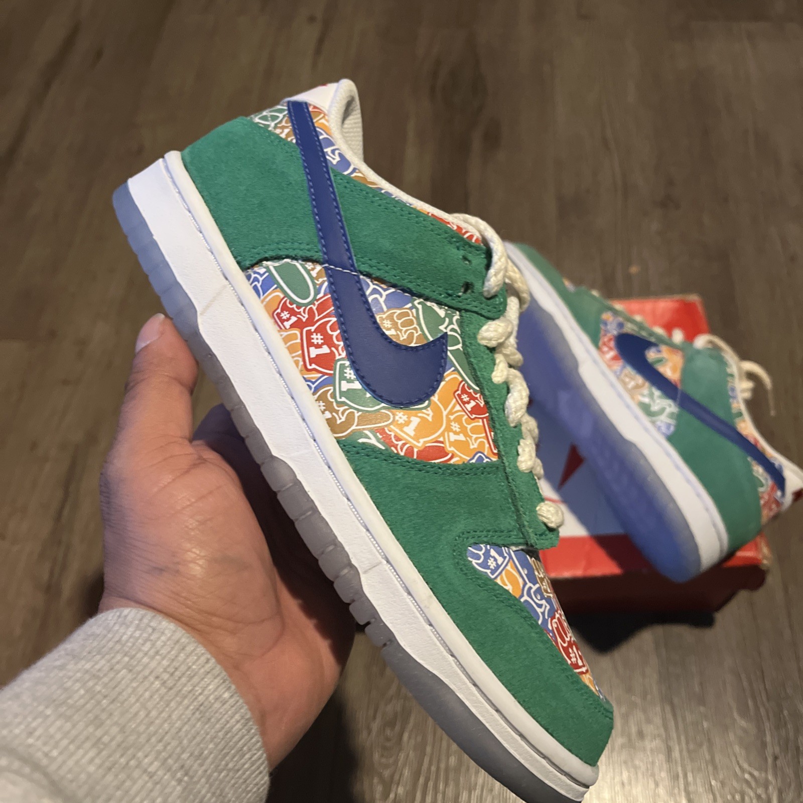 Nike Dunk Low Foam Finger Youth 6 / Women 7.5 New - photo 5