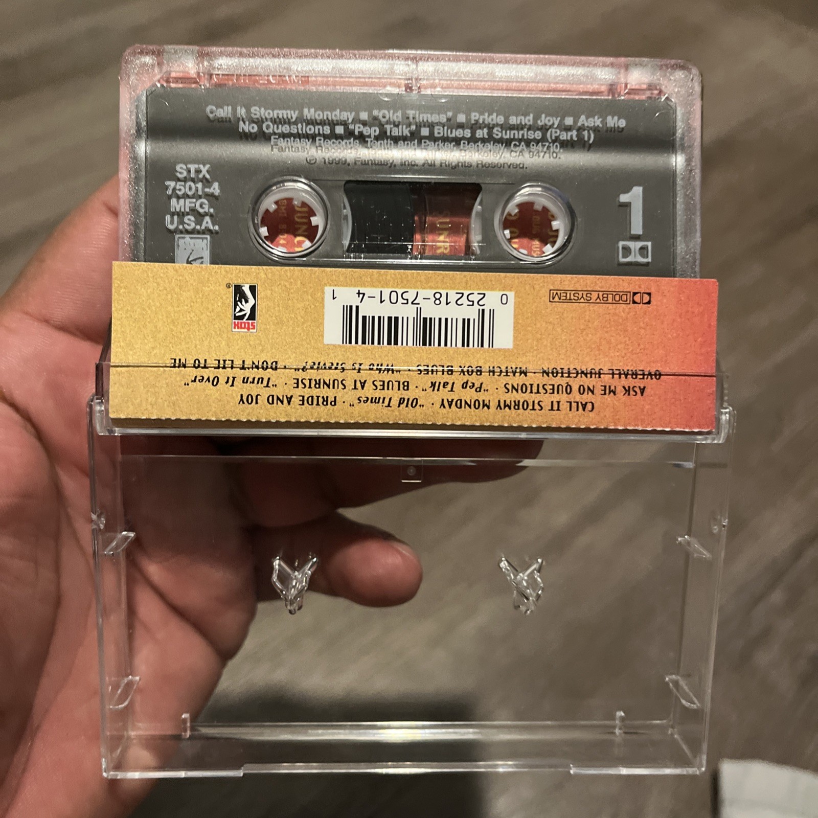 Albert King With Stevie Ray Vaughan In Session SEALED Cassette - photo 5