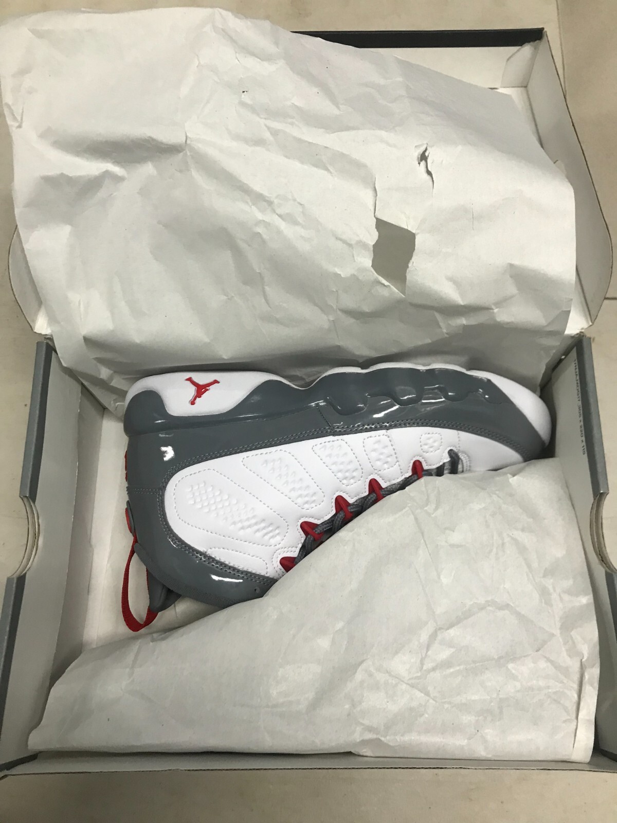 JORDAN 9 FIRE RED Cool Grey - photo 3