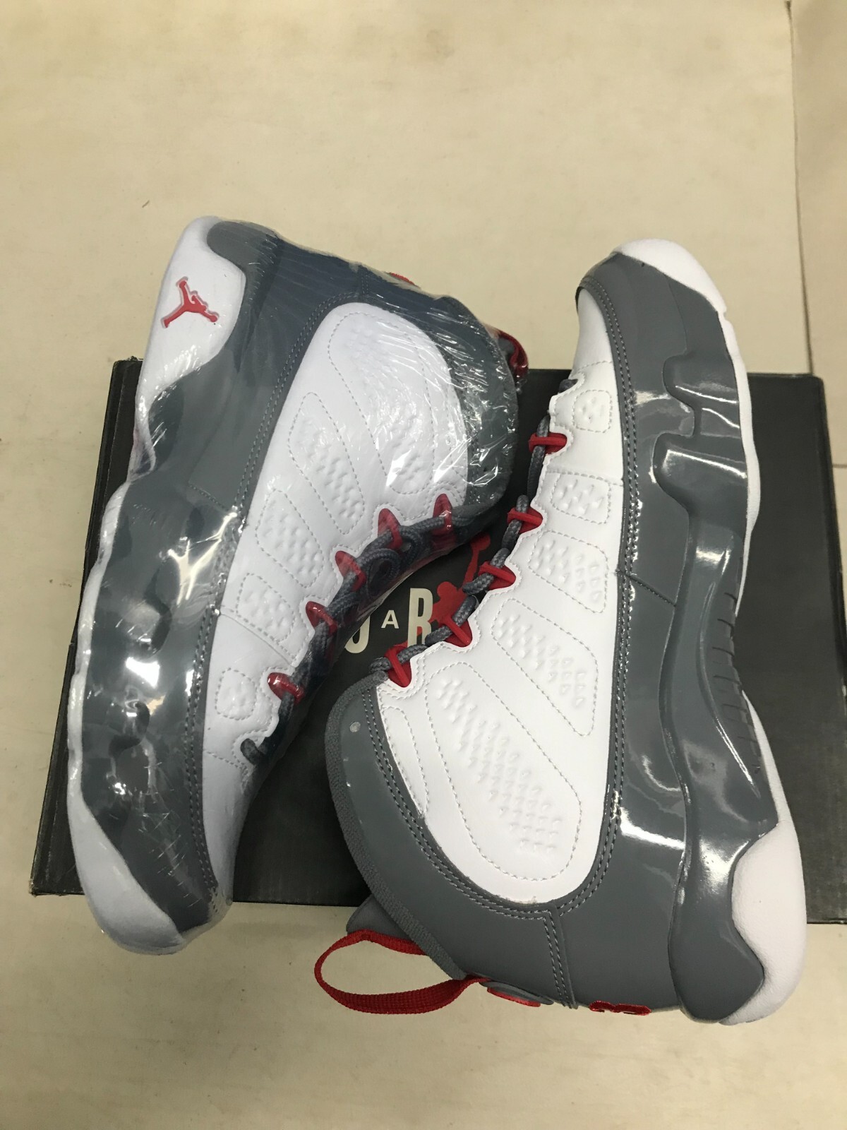 JORDAN 9 FIRE RED Cool Grey - photo 5