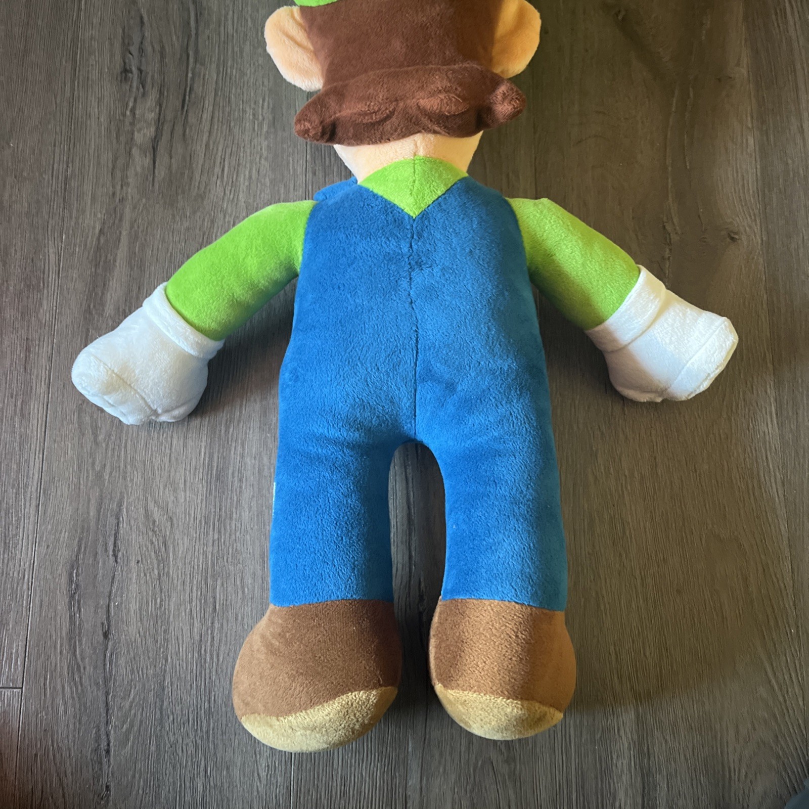 WORLD OF NINTENDO Super Mario Bros LUIGI Large JUMBO PLUSH 21" J - photo 5