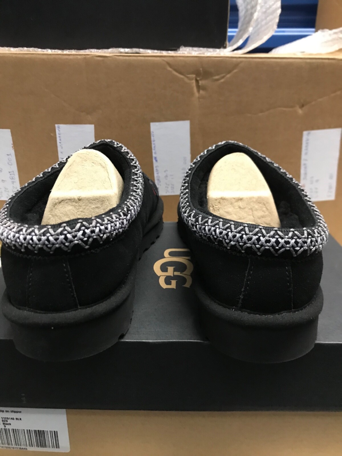 UGG Tasman Graphic Shadow Suede/Wool Slippers - Men US 11 / EUR - photo 3
