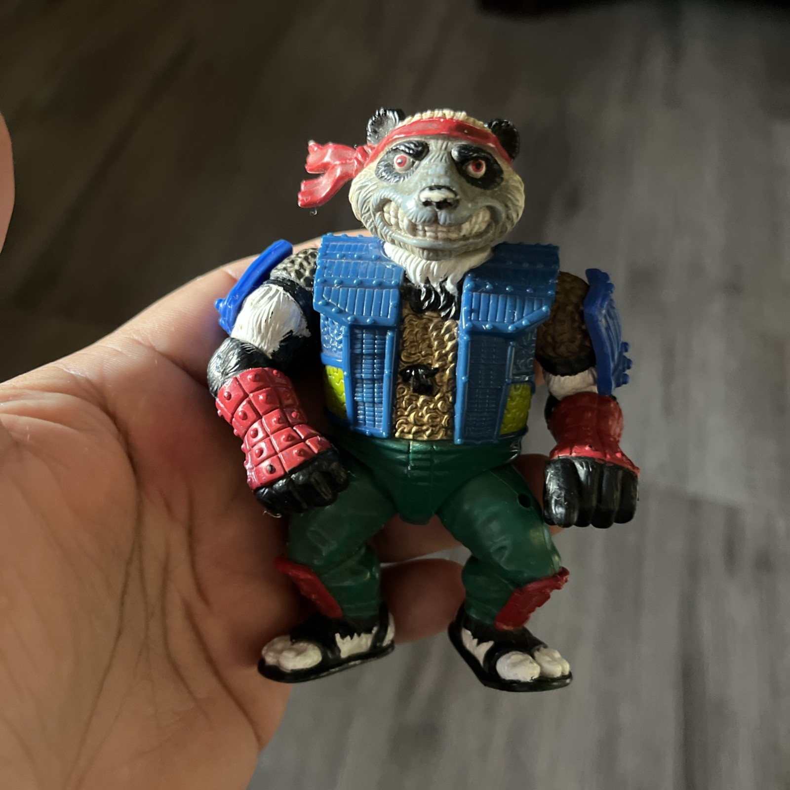 TMNT 1990 Playmates Leonardo Sewer Samurai Action Figure