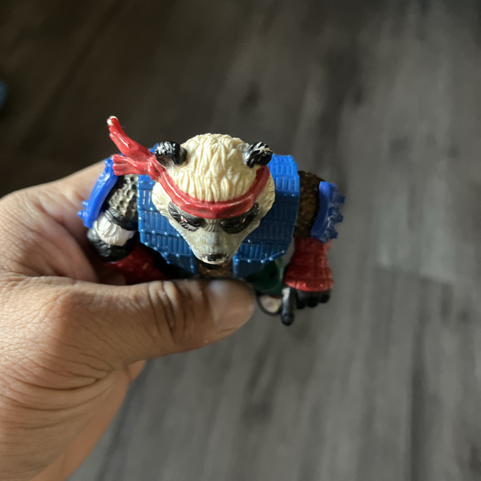 TMNT 1990 Playmates Leonardo Sewer Samurai Action Figure - photo 4