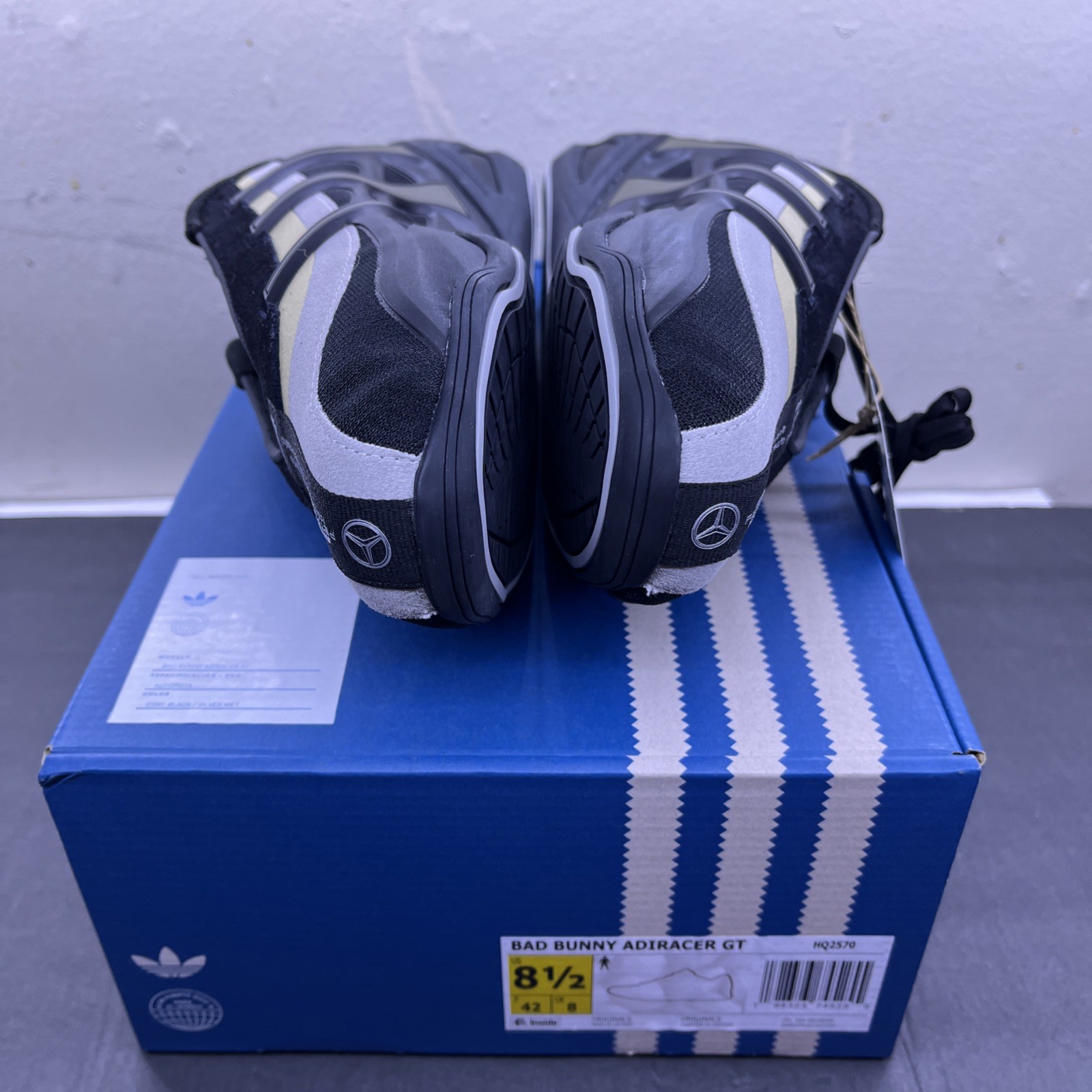 Adidas Bad Bunny ADIRACER GT MERCEDES Size 8.5 Men Brand New - photo 4