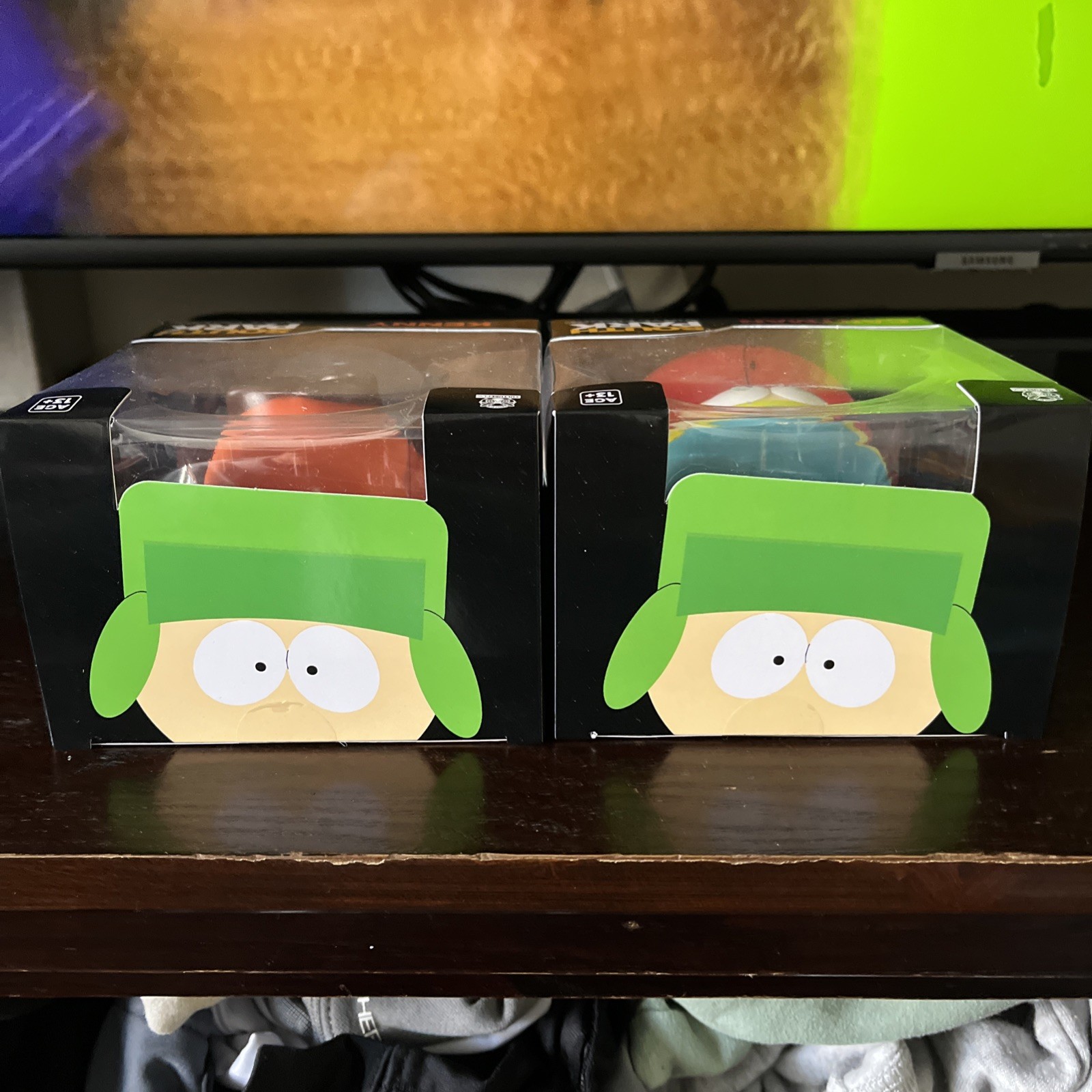 CARTMAN & KENNY Culture Fly Vinyl 4" Figures Lot of 2 South Park - photo 2