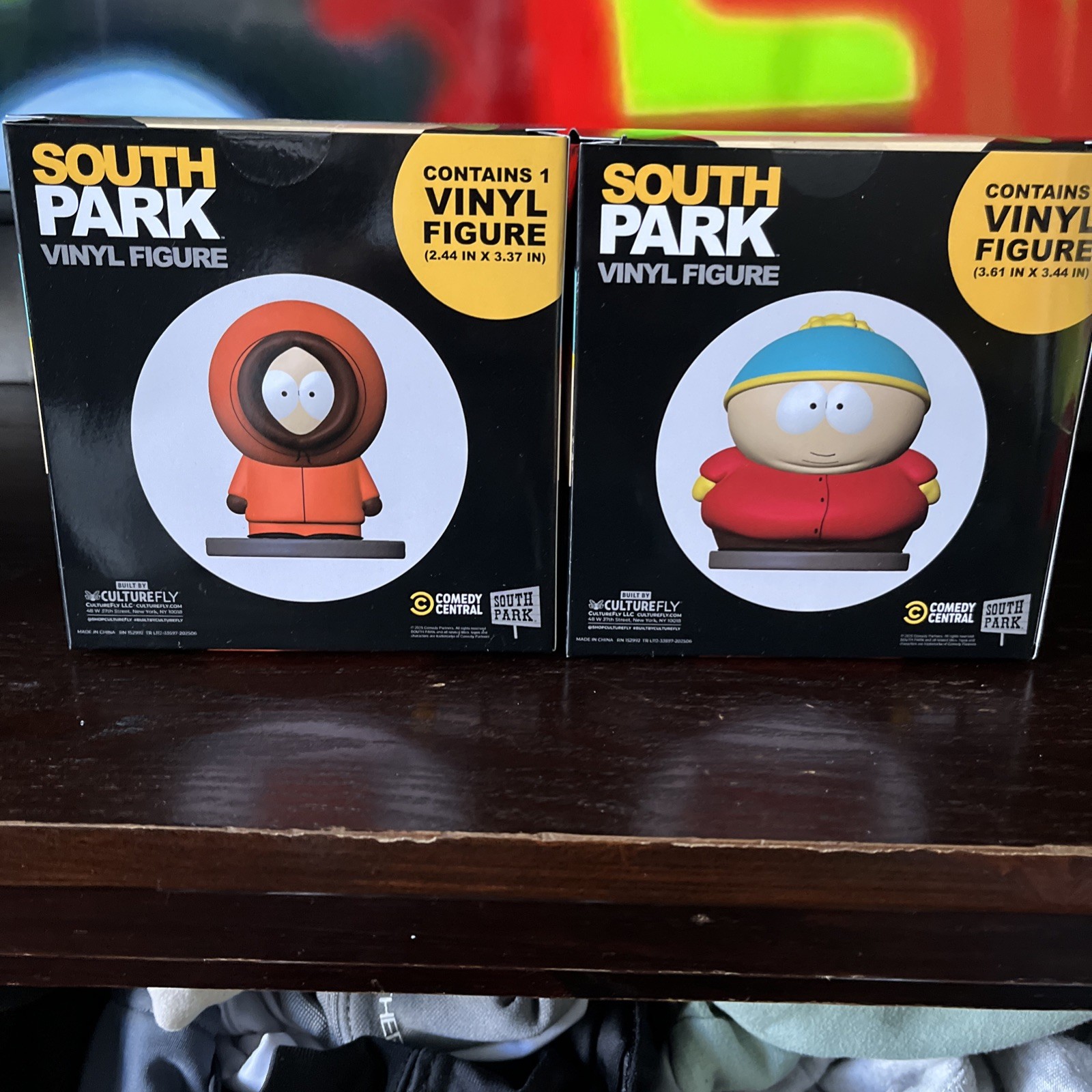 CARTMAN & KENNY Culture Fly Vinyl 4" Figures Lot of 2 South Park - photo 3