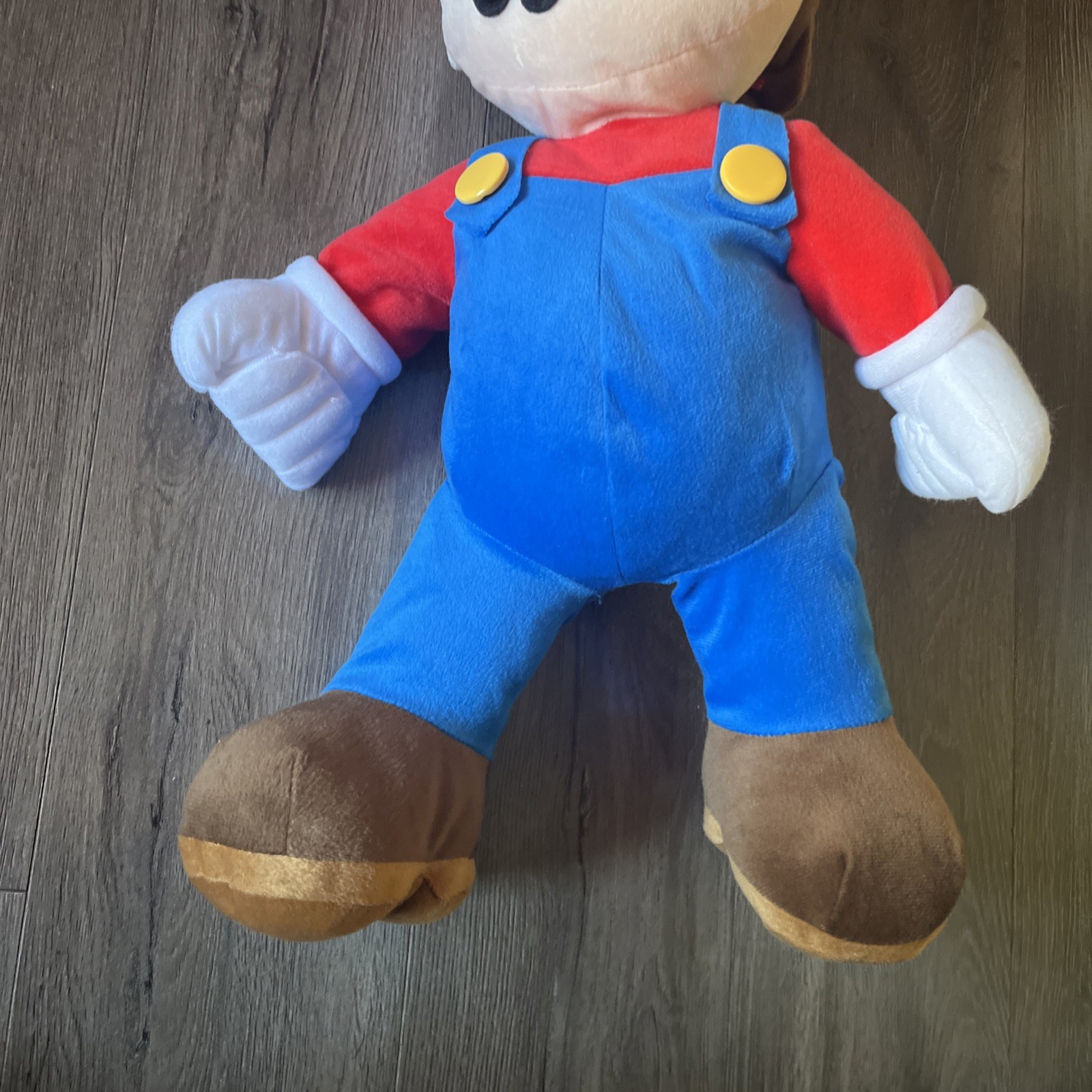 Super Mario Bros Mario Jumbo Plush 22” Large Stuffed Toy Nintend - photo 3