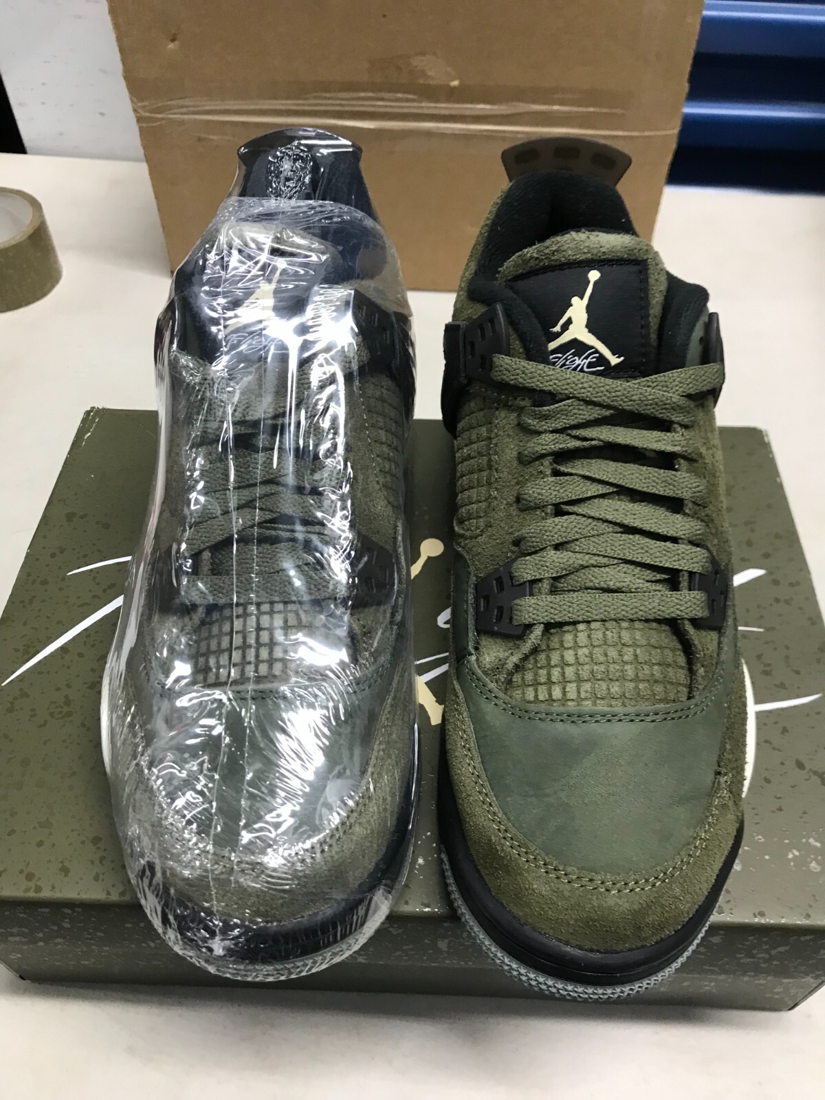 Air Jordan 4 Retro SE Craft GS - photo 4