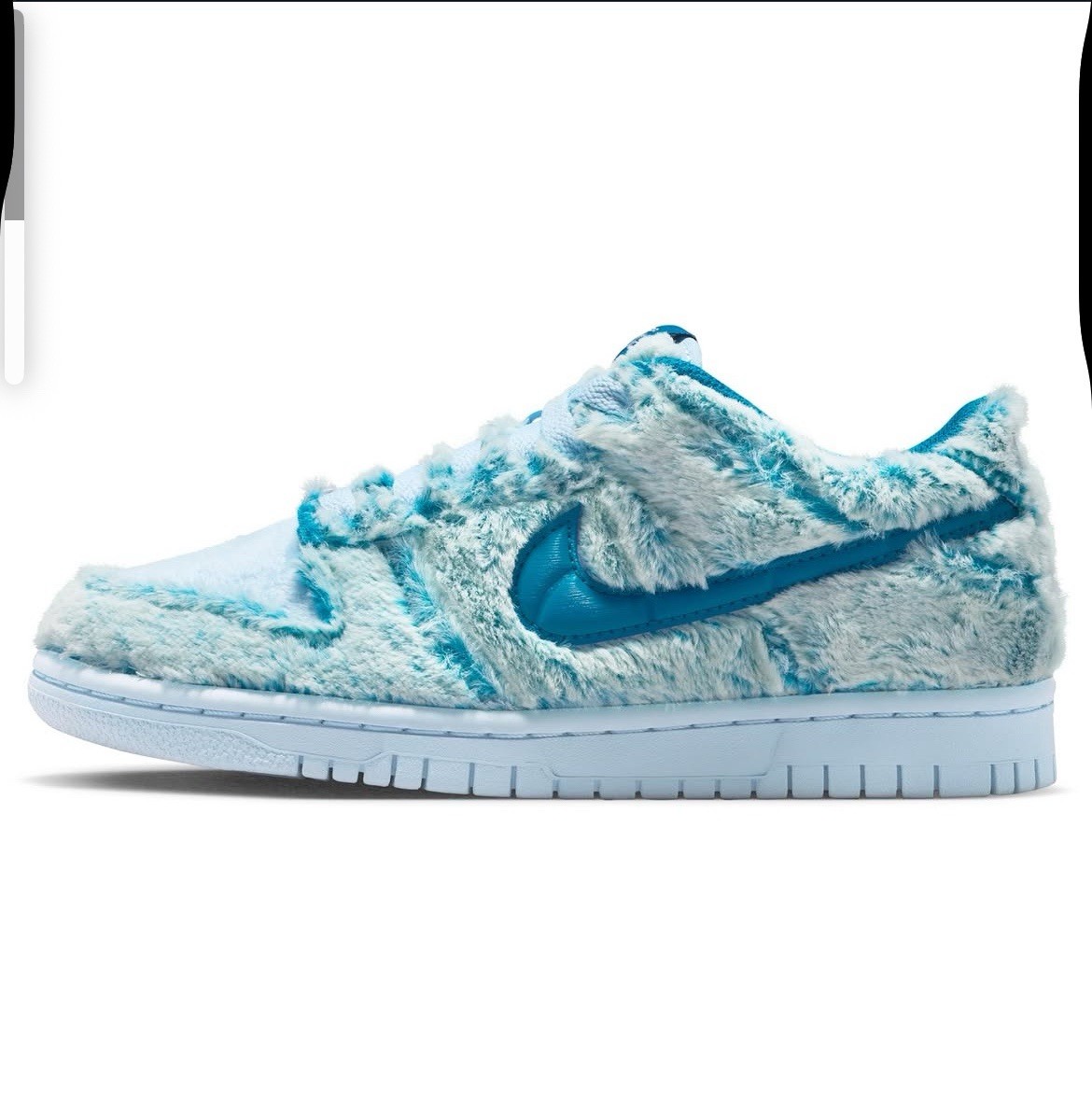NIKE DUNK LOW ABOMINABLE SNOWMAN Size 7y - photo 3
