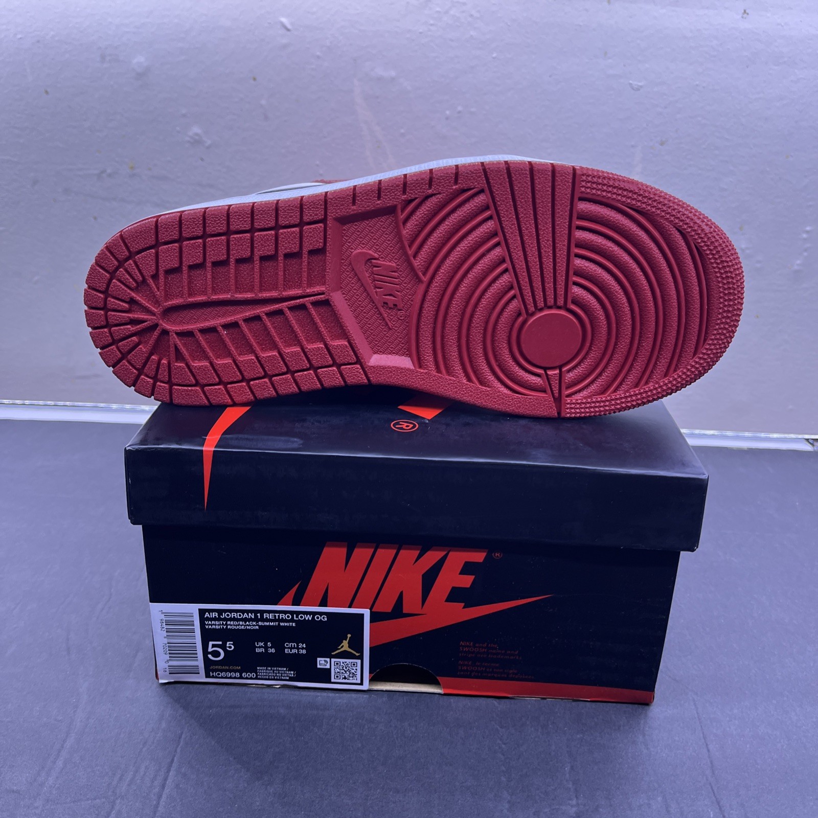Air Jordan 1 Retro Low OG 'Chicago' 2025 HQ6998-600 Men 5.5 - photo 5