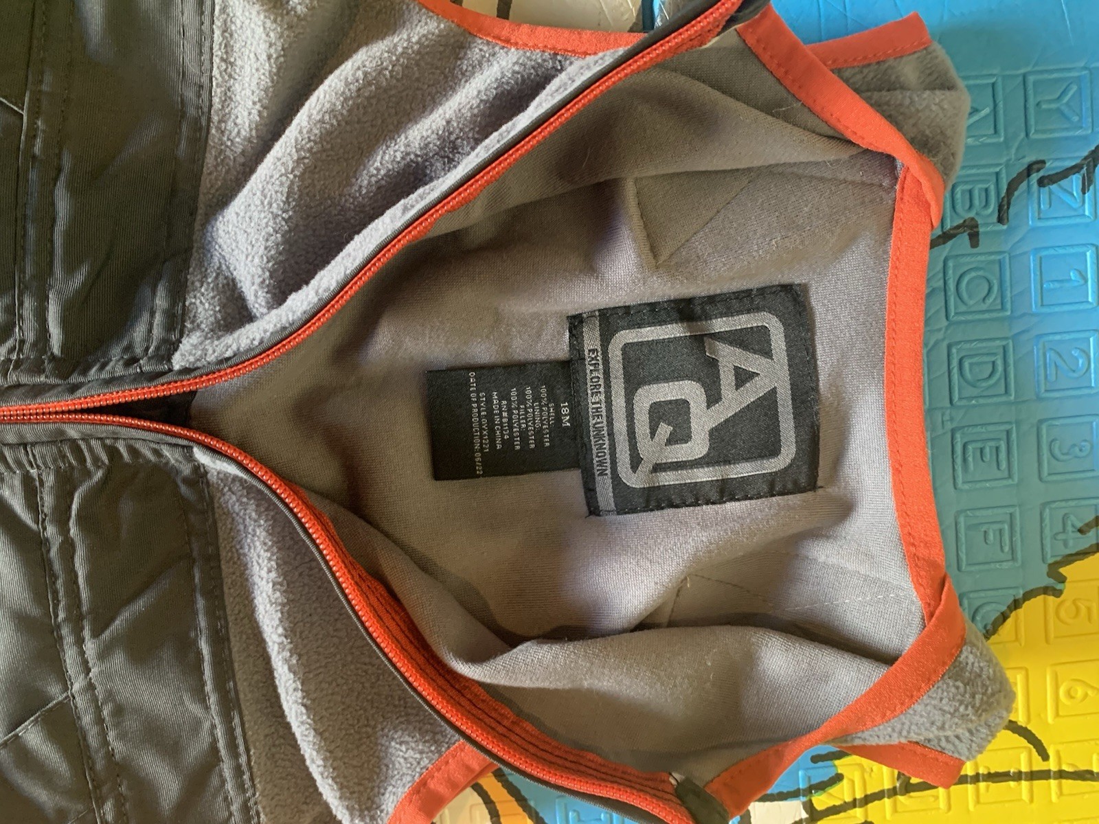 Arctic Quest Ski Bib Snowsuit - Boy 18M Gray Insulated - photo 3