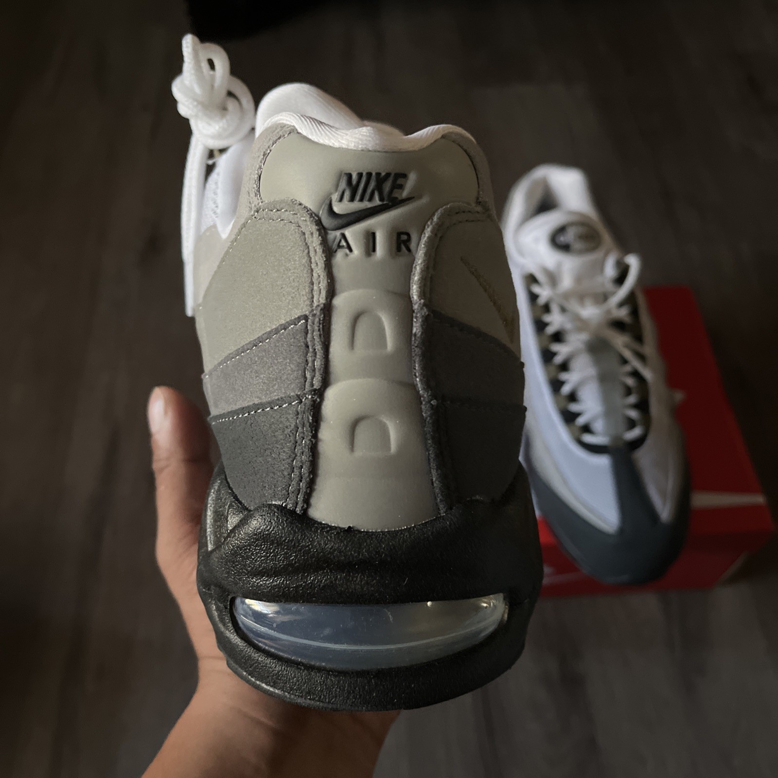 Nike Air Max 95 OG Noir/Blanc/Olive/Moyen Women - photo 4