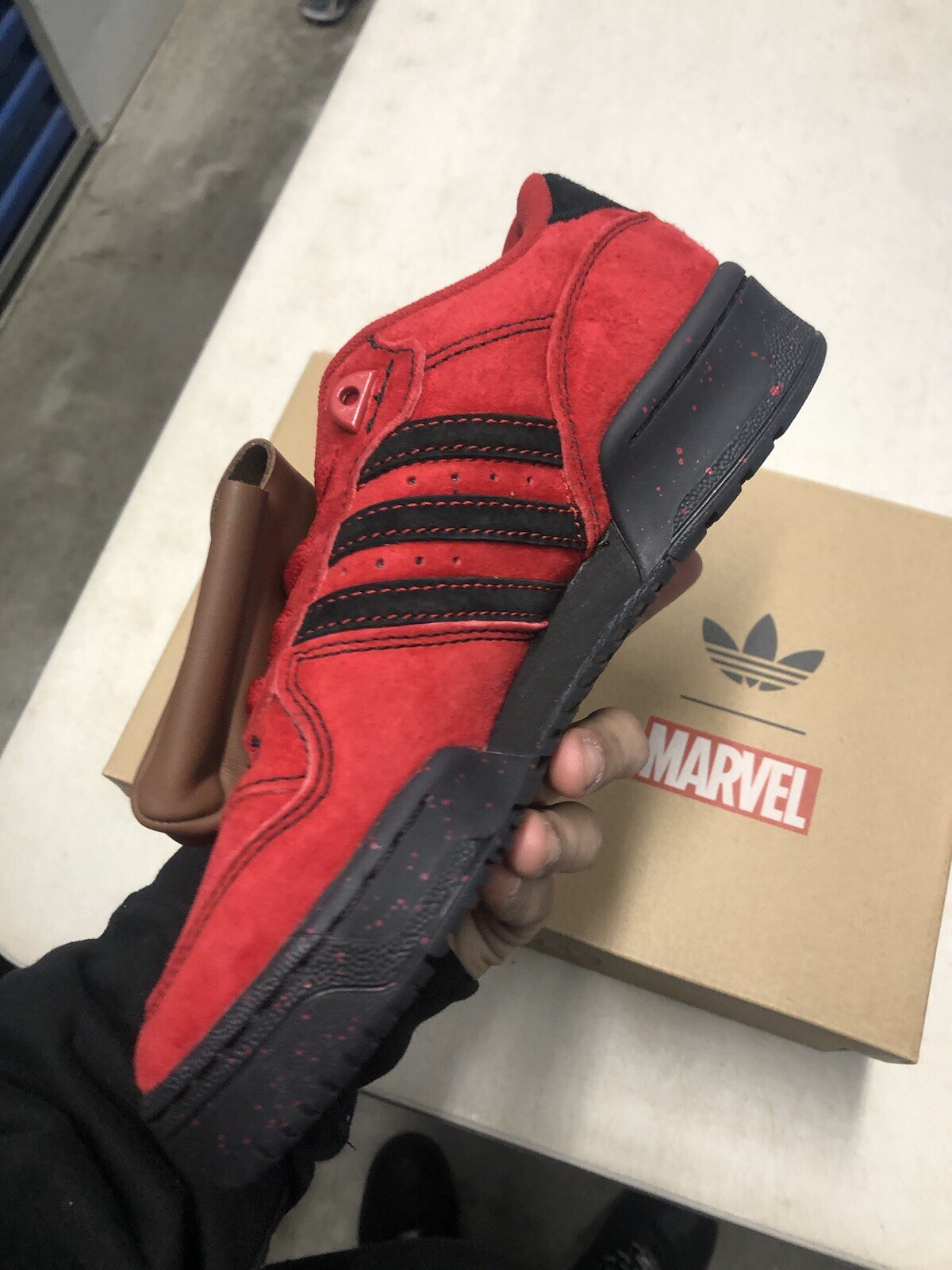 Adidas Rivalry Low Marvel Shoe - photo 3