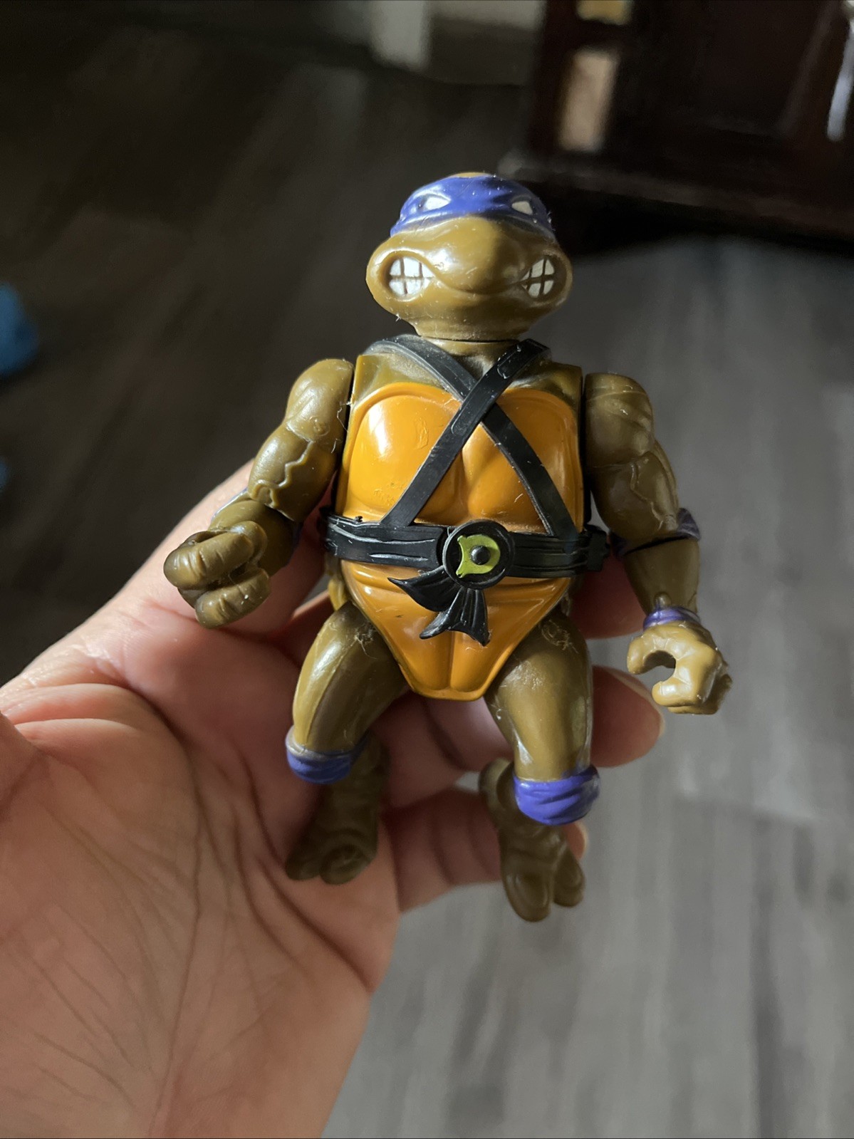 1988 Donatello TMNT Action Figure - Playmates Toys
