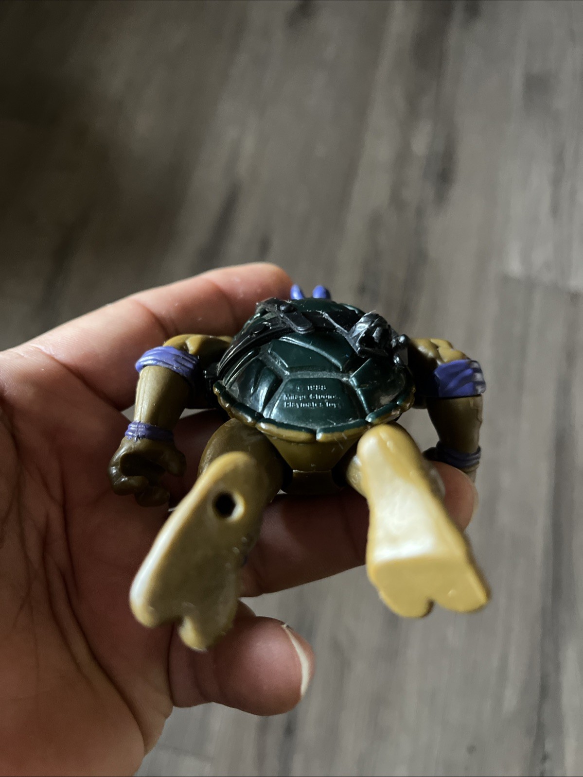 1988 Donatello TMNT Action Figure - Playmates Toys - photo 3