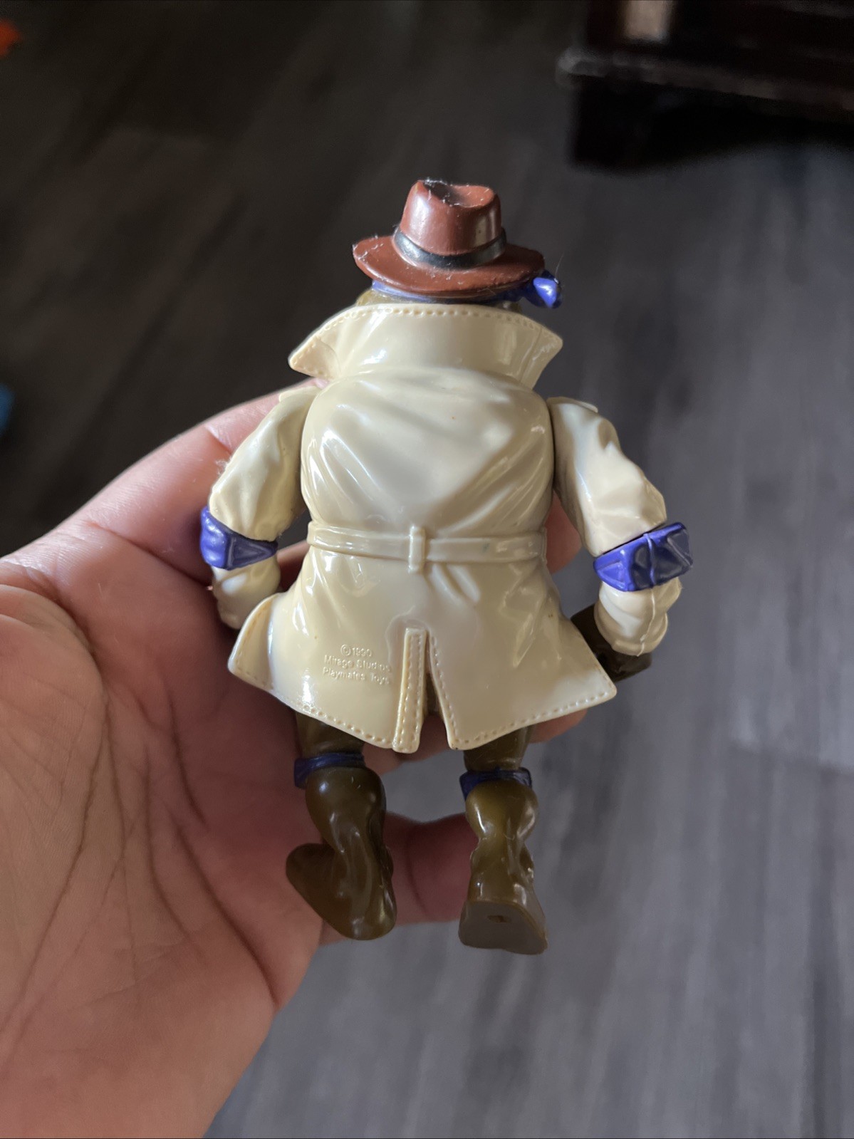 Vintage TMNT Donatello Undercover Figure 1990 Playmates - photo 2