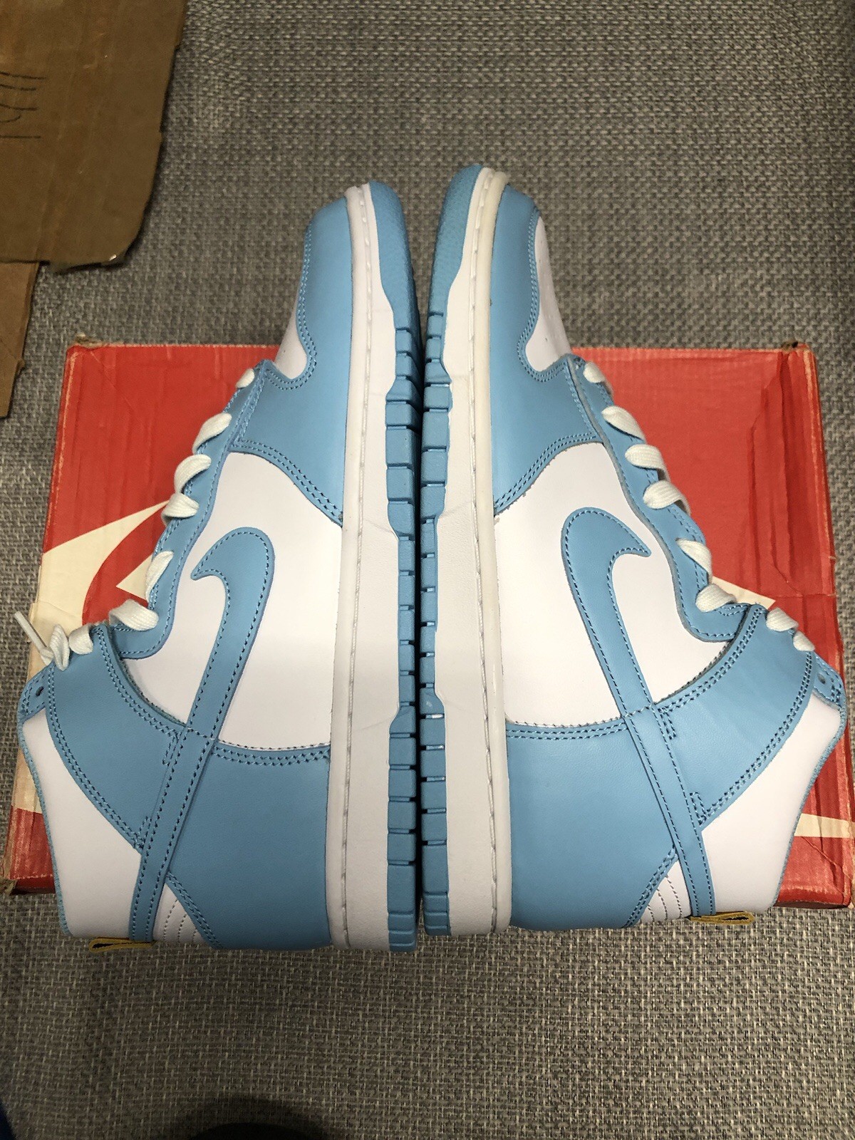Nike Dunk High Men's Size 8.5 - Blue/White (2022) - photo 5