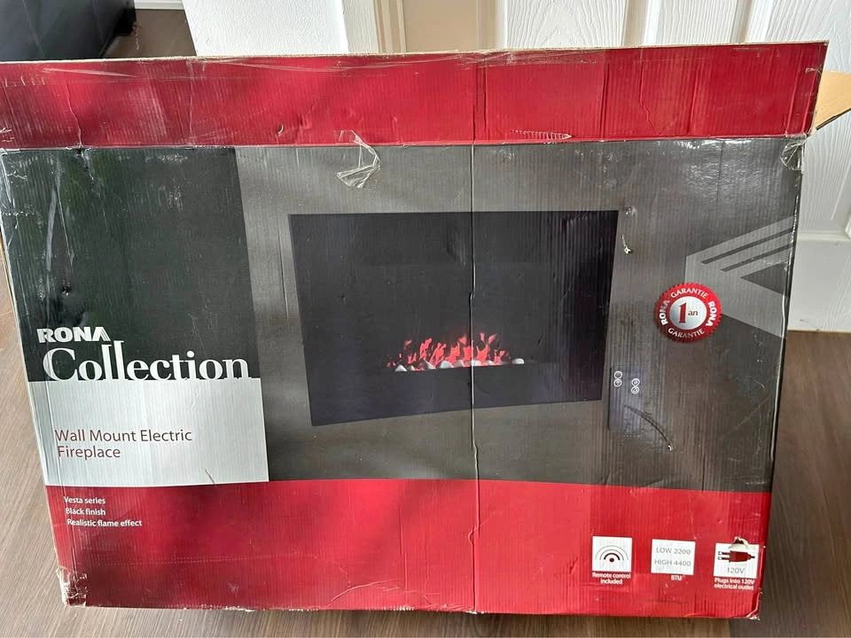 Electric Fireplace (Wall Mount) - RONA Collection