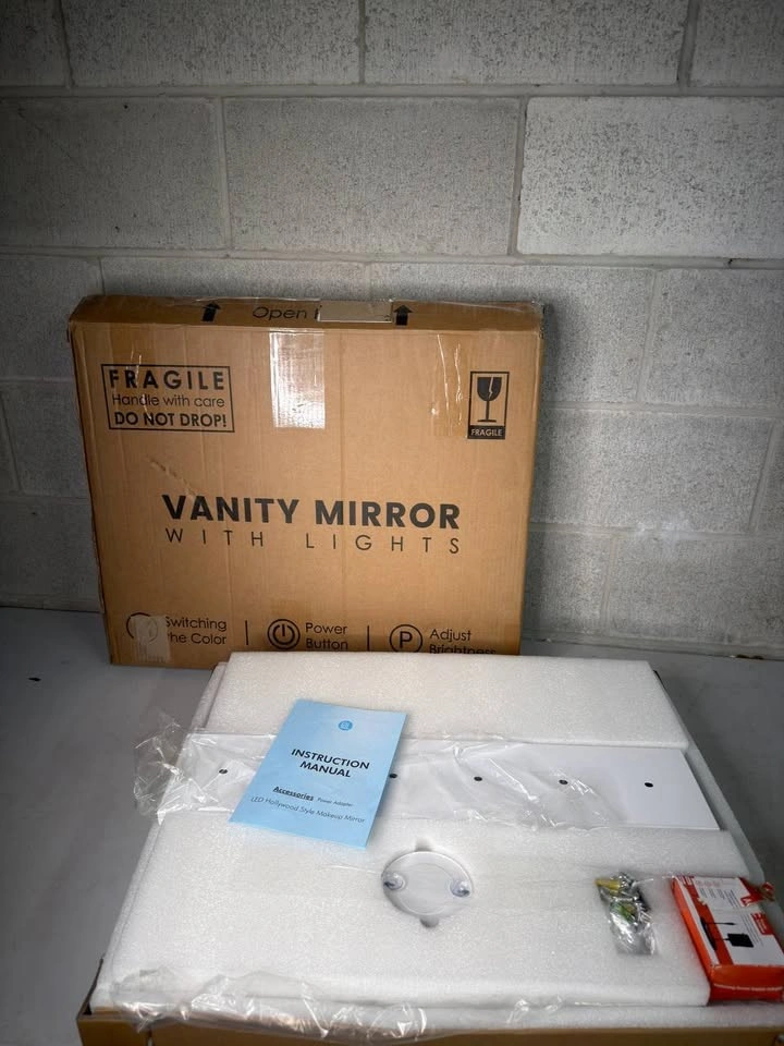 Ratsamee Vanity Mirror with Lights, Lighted Makeup Mirror with 3 - photo 3