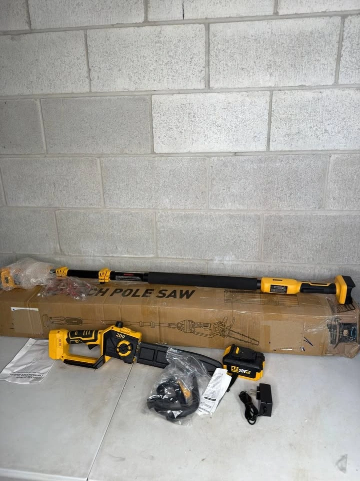 DOOYUTOOL 2-in-1 Electric Pole Saw for Dewalt 20V Battery - photo 2