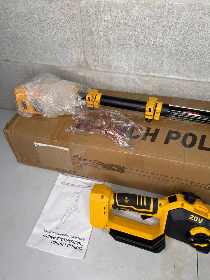 DOOYUTOOL 2-in-1 Electric Pole Saw for Dewalt 20V Battery - photo 3