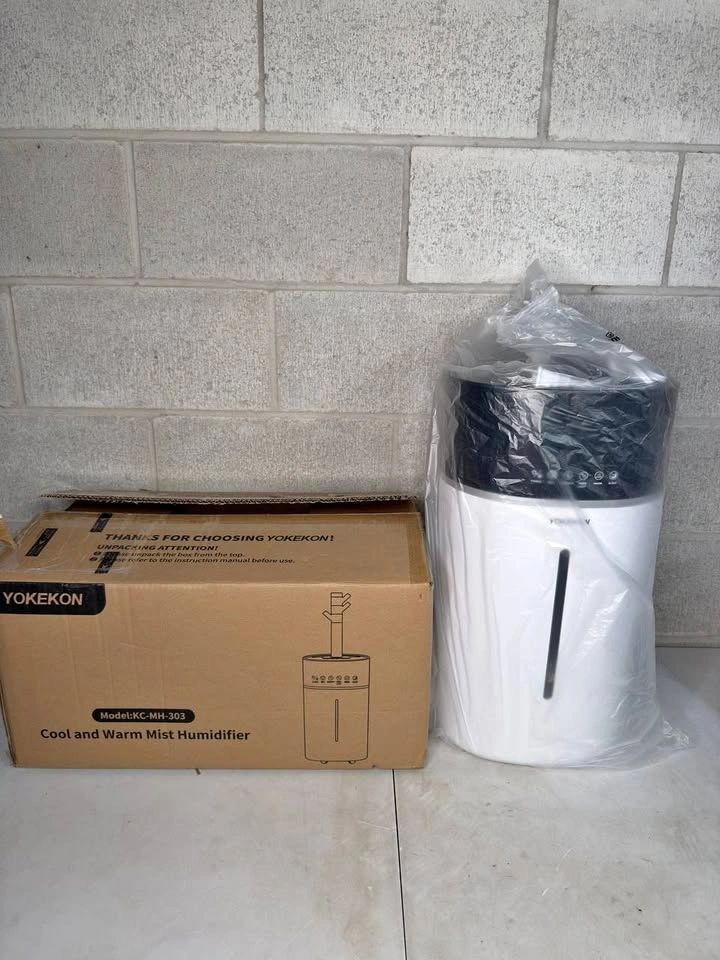 Yokekon Cool and Warm Mist Humidifier Large Room, 4.76Gal/18L