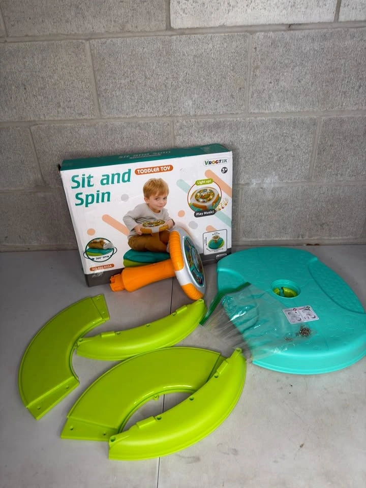 VROGTIK Dinosaur Sit and Spin Toys for Toddlers Boys, 360° Toddl - photo 2