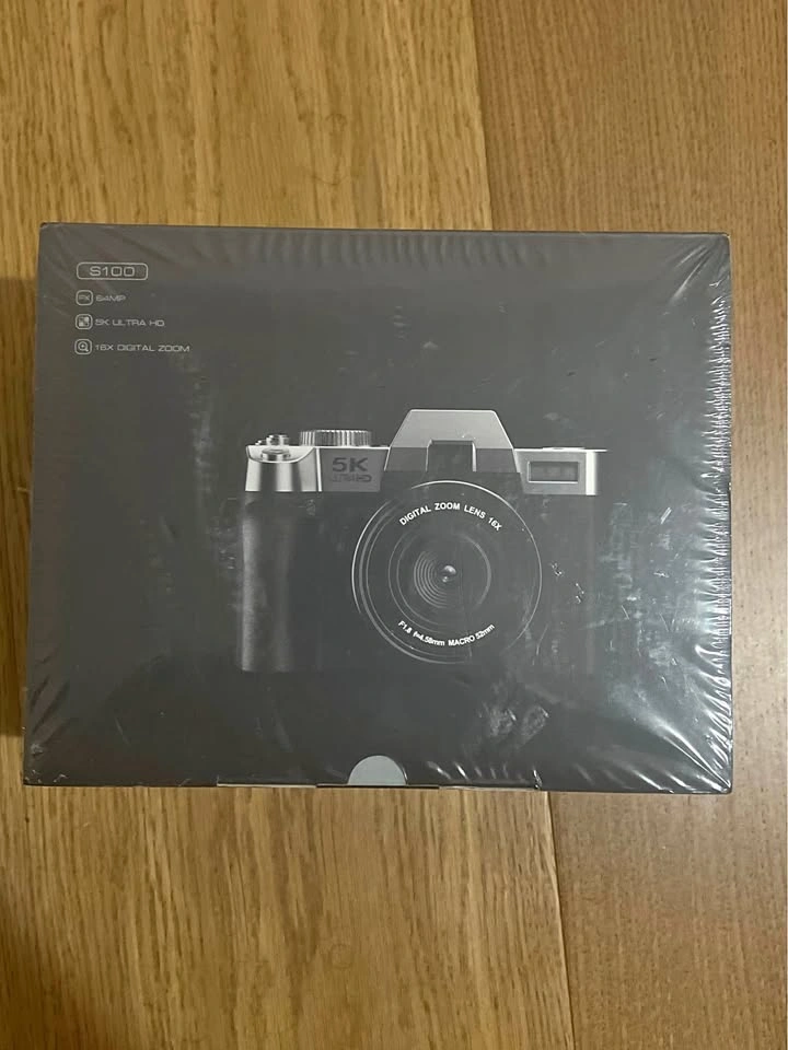 NEW S100 5K Ultra HD Digital Camera - 64MP / 16X Zoom - Brand Ne