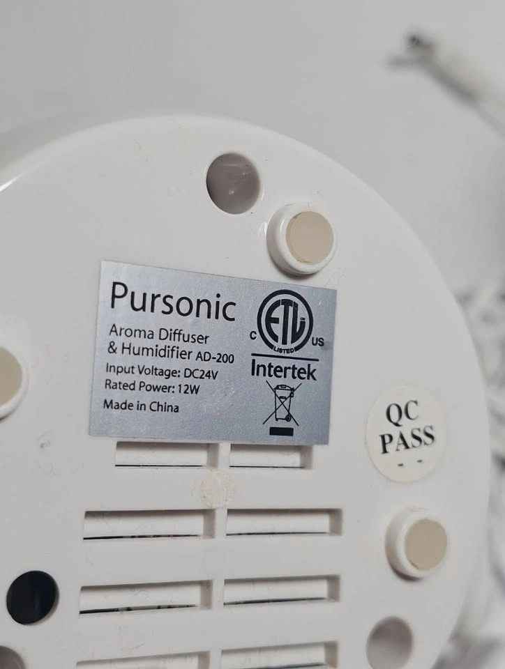 Pursonic AD200 Ultrasonic Oil Diffuser & Humidifier - photo 2