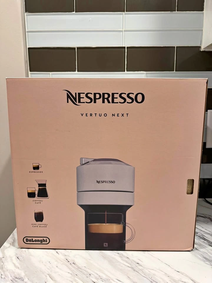 Nespresso Vertuo Next Coffee Machine White New in Box