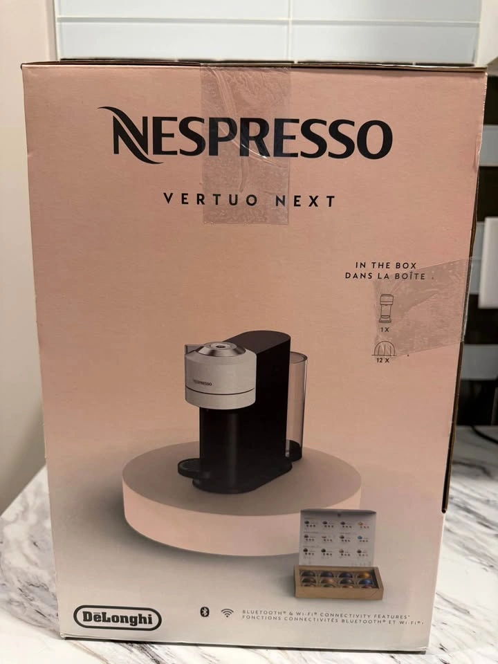 Nespresso Vertuo Next Coffee Machine White New in Box - photo 2