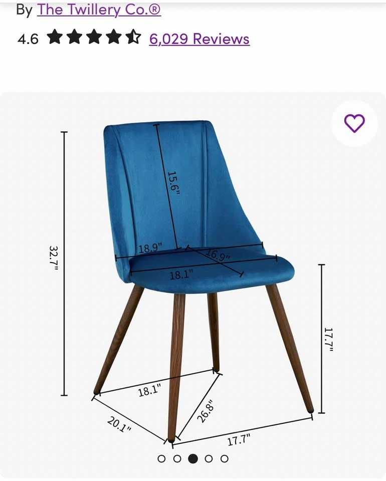 MUST GO BY 29APR - Kitchen Chairs (4) - photo 2