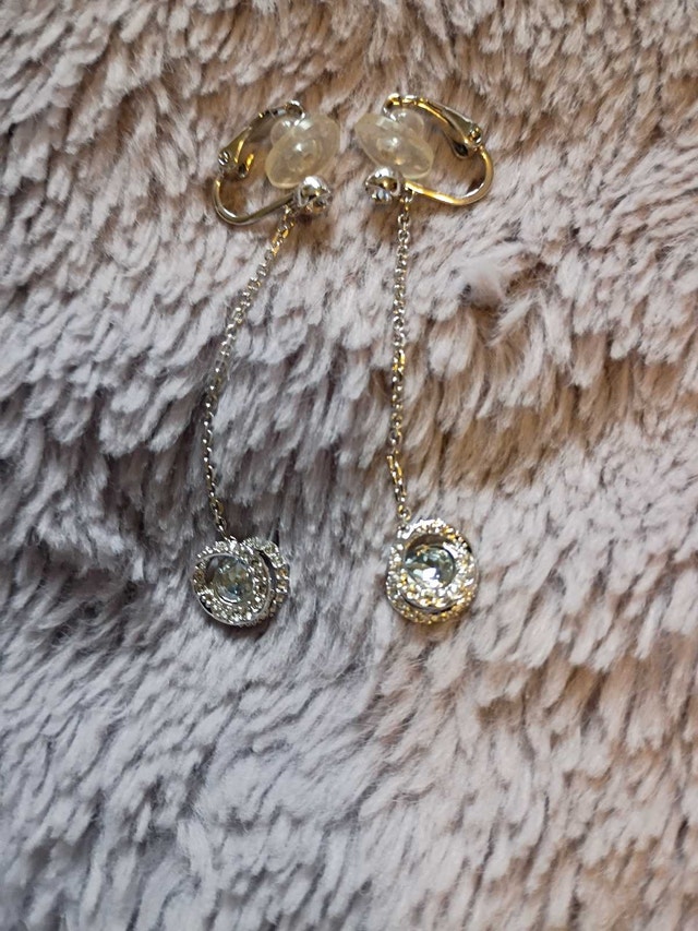 Swarovski crystal clip on earrings - photo 3