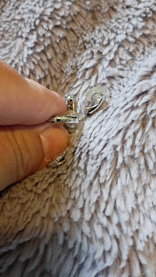 Swarovski crystal clip on earrings - photo 4