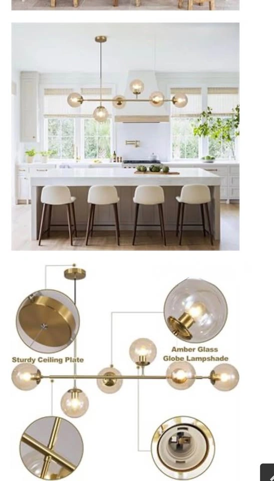 KCO Lighting Mid Century Modern Chandelier - photo 4