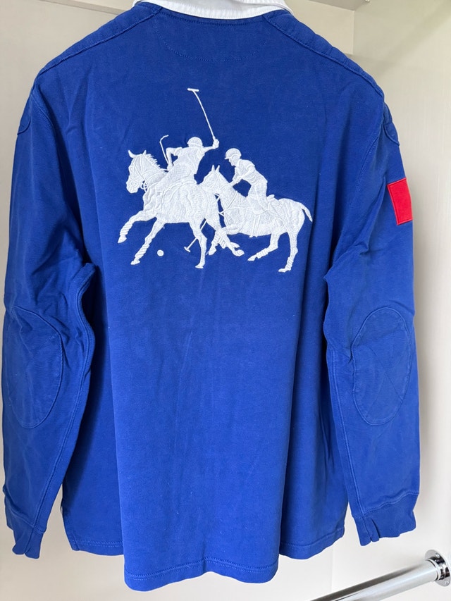 Ralph Lauren Rugby Shirt - Blue, Size L - photo 2