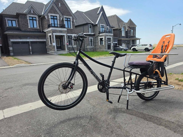 Carry 2 Kids Easily – Xtracycle Cargo Bike – Ready to Ride Today