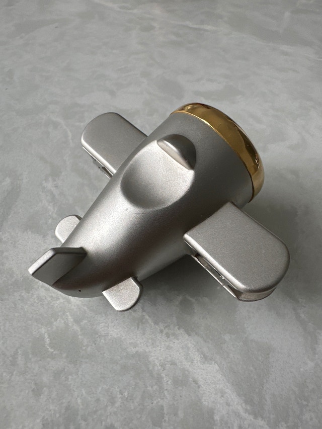 CARLO ORSINI QUARTZ BATTERY AIRPLANE TRAVEL CLOCK/PAPERWEIGHT - photo 4