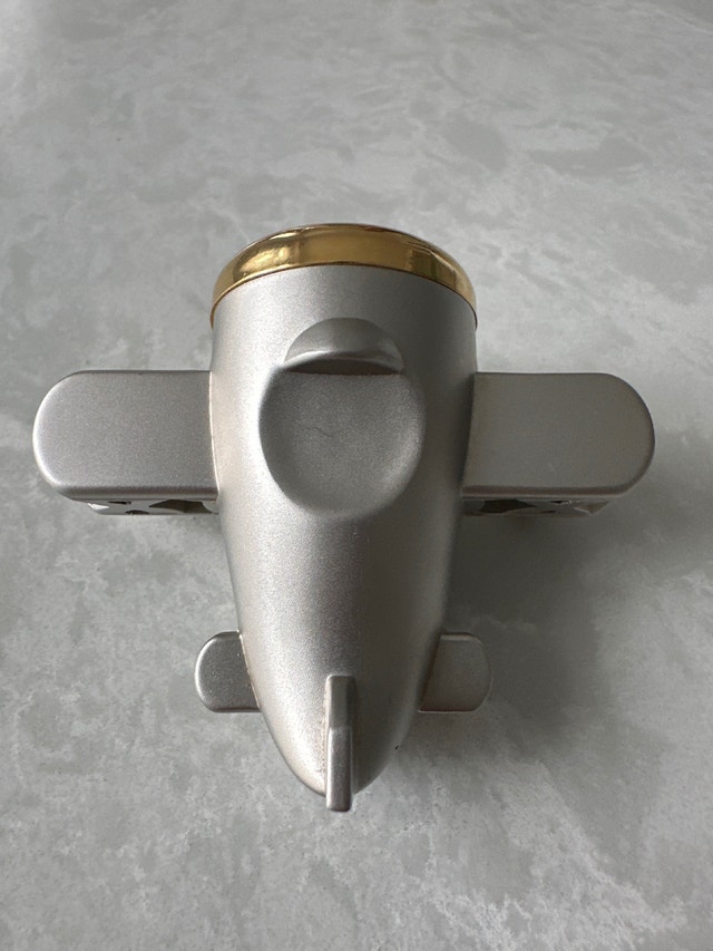 CARLO ORSINI QUARTZ BATTERY AIRPLANE TRAVEL CLOCK/PAPERWEIGHT - photo 5