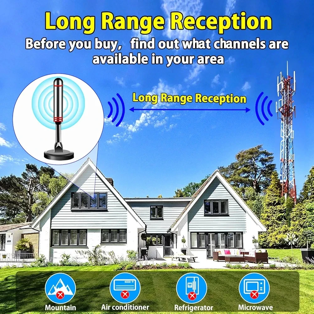 Digital TV Antenna for Smart TV - Indoor 2025 - photo 5