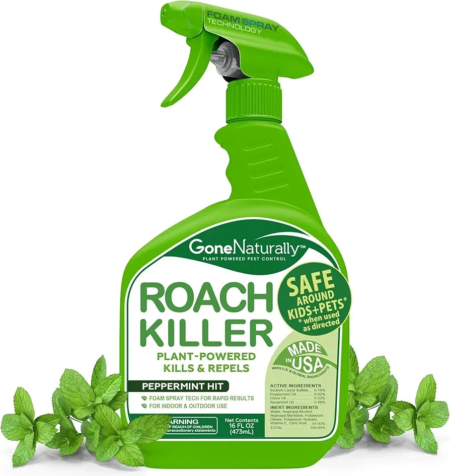 Roach Killer Natural Peppermint Oil Spray 16 oz