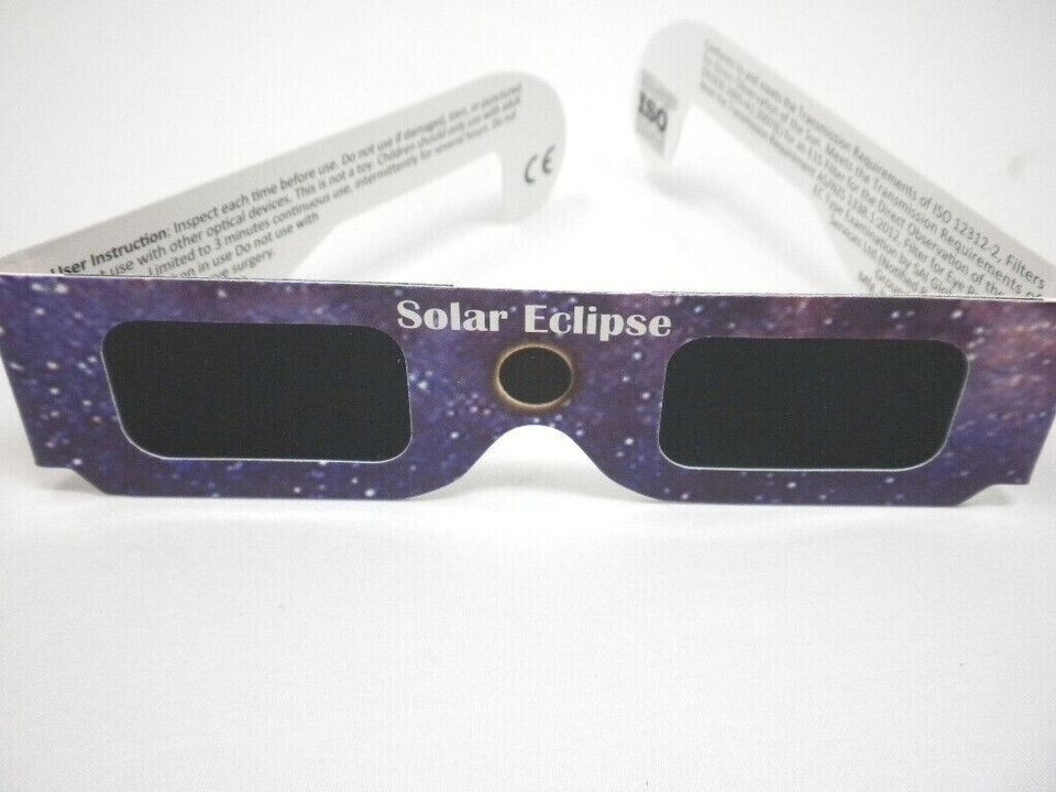 5 Pairs Solar Eclipse Glasses CE ISO Certified USA Made - photo 3