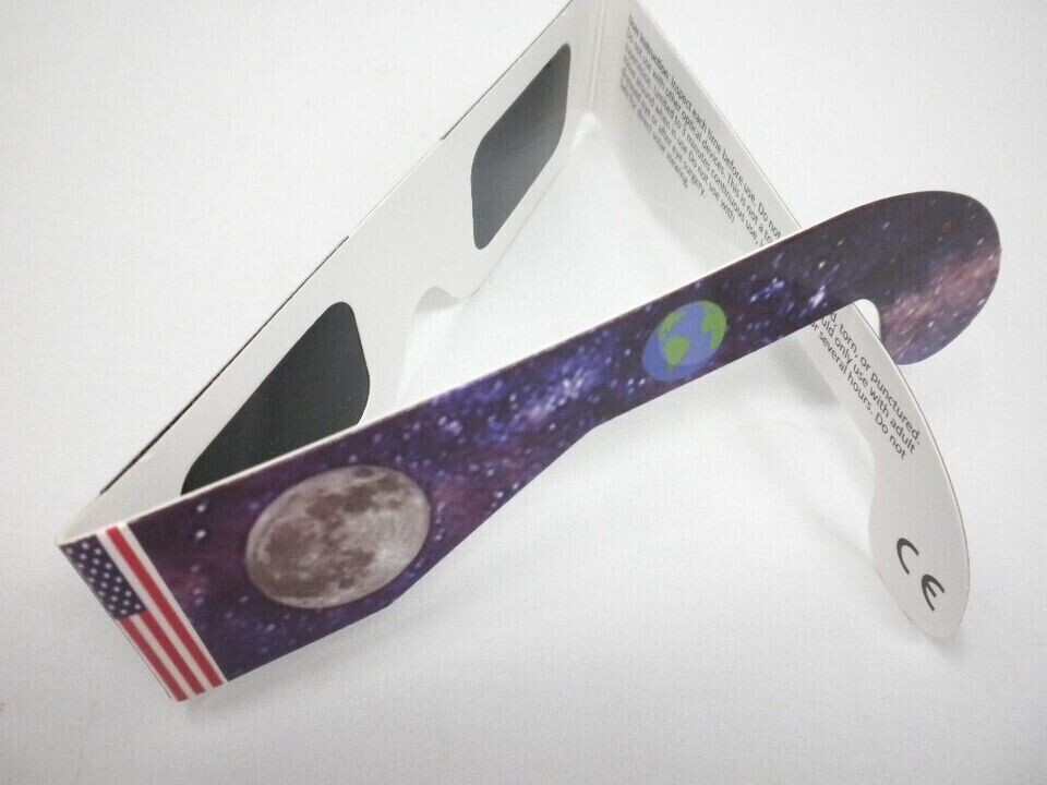 5 Pairs Solar Eclipse Glasses CE ISO Certified USA Made - photo 4