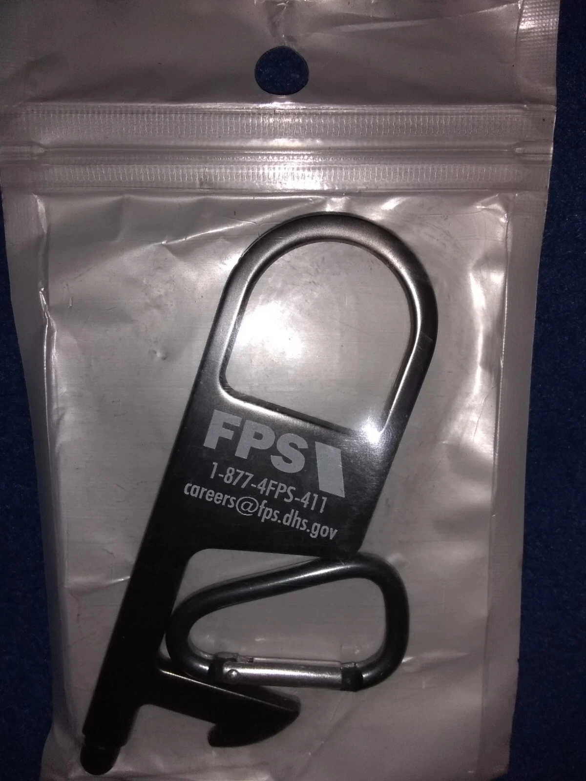 Touchless Bottle Opener Keychain Stylus Utility Tool